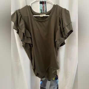 Grace and Emma Olive 3XL Bodysuit